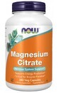 Now Foods Citrat de magneziu 240 capsule