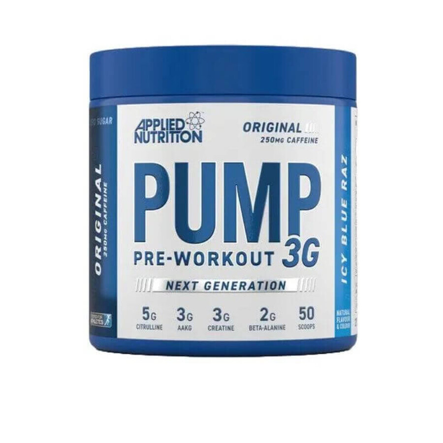 Applied Nutrition Pump 3G Pre-Workout Pre-workout Icy Blue Raz 375 g.