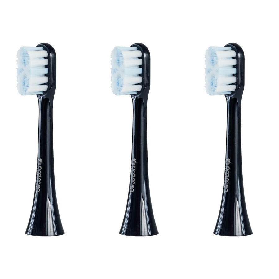 Oromed ORO-SMILE Schallzahnbürstenaufsätze navy blau, 3 Stück