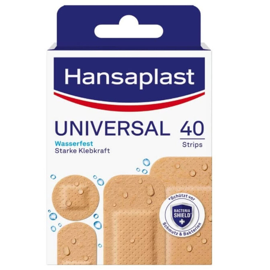 Hansaplast, Multipurpose plasters, 40 pieces