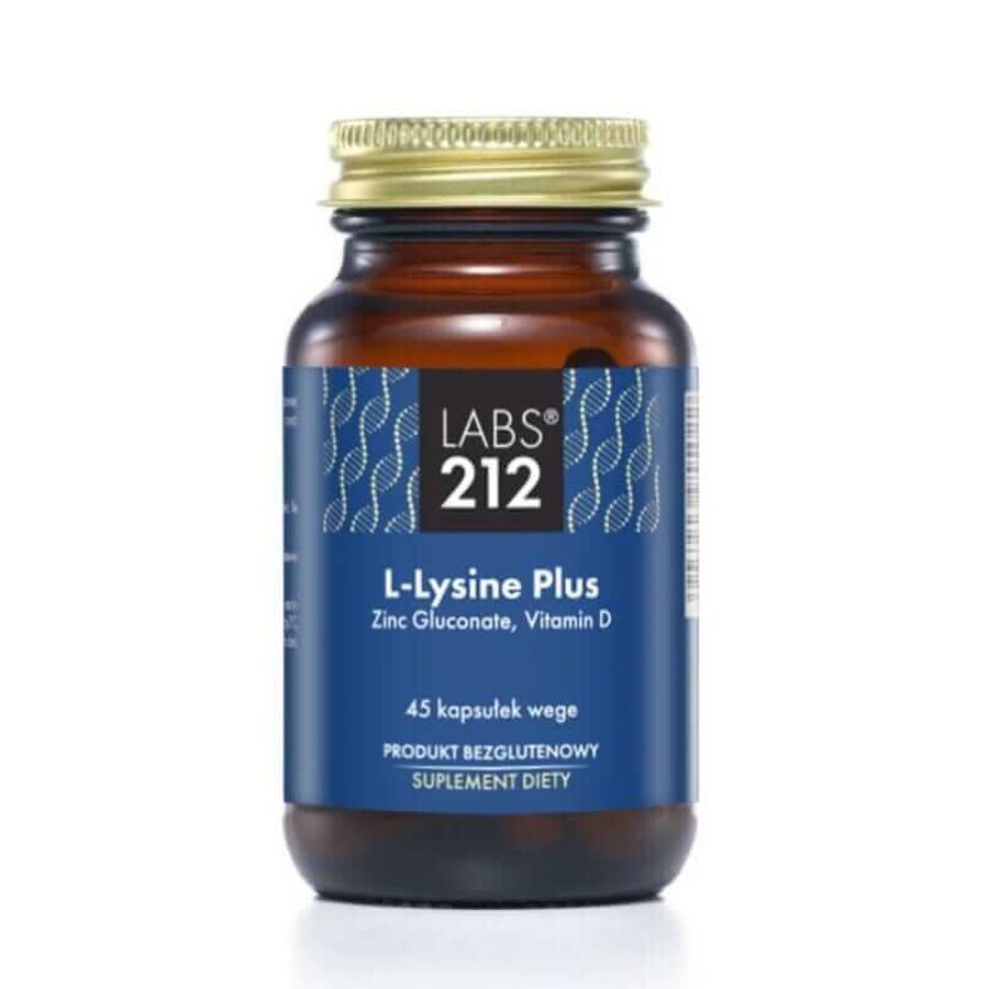 Labs212 L-Lysin Lysin Plus 45 Kapseln