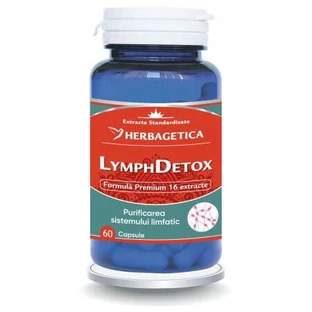 Désintoxication de la lymphe, 60 gélules, Herbagetica