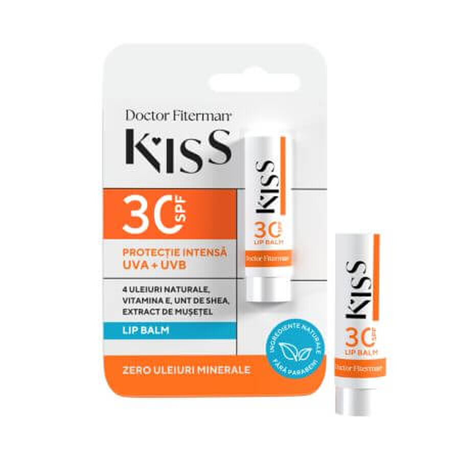 Comprar Bálsamo labial con SPF 30 Kiss, 4,5 g, Doctor Fiterman Bálsamo labial con SPF 30 Kiss, 4,5 g, Doctor Fiterman