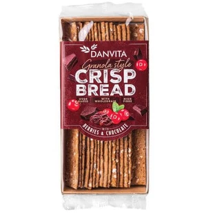 Knapperig brood met bessen en chocolade, 130 g, Danvita
