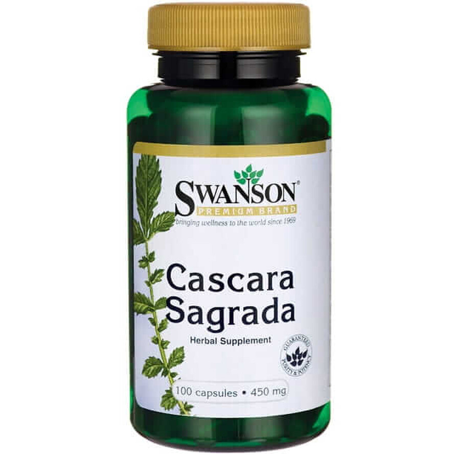 Swanson Cascara Sagrada 100 capsules