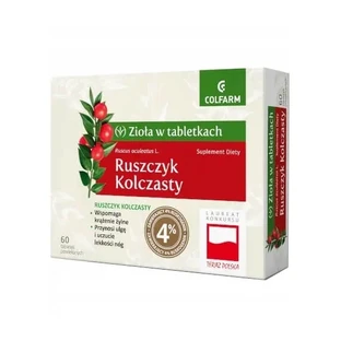Ruscus spikensis, 60 tabletten