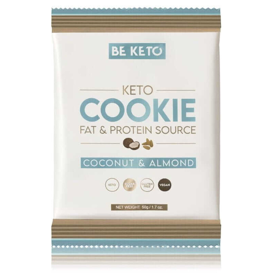 Galleta Keto - Coco y Almendra (Fuente de Grasa y Proteína) 50g BeKeto