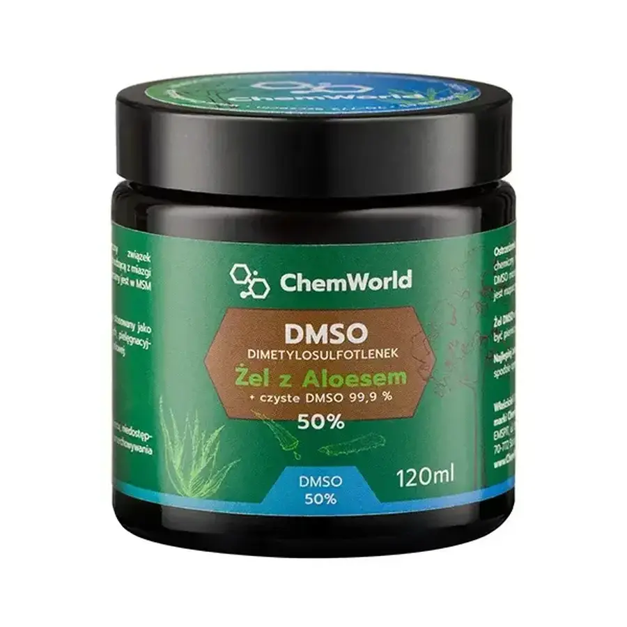 Gel DMSO 50% cu Aloe Vera 120 ml ChemWorld