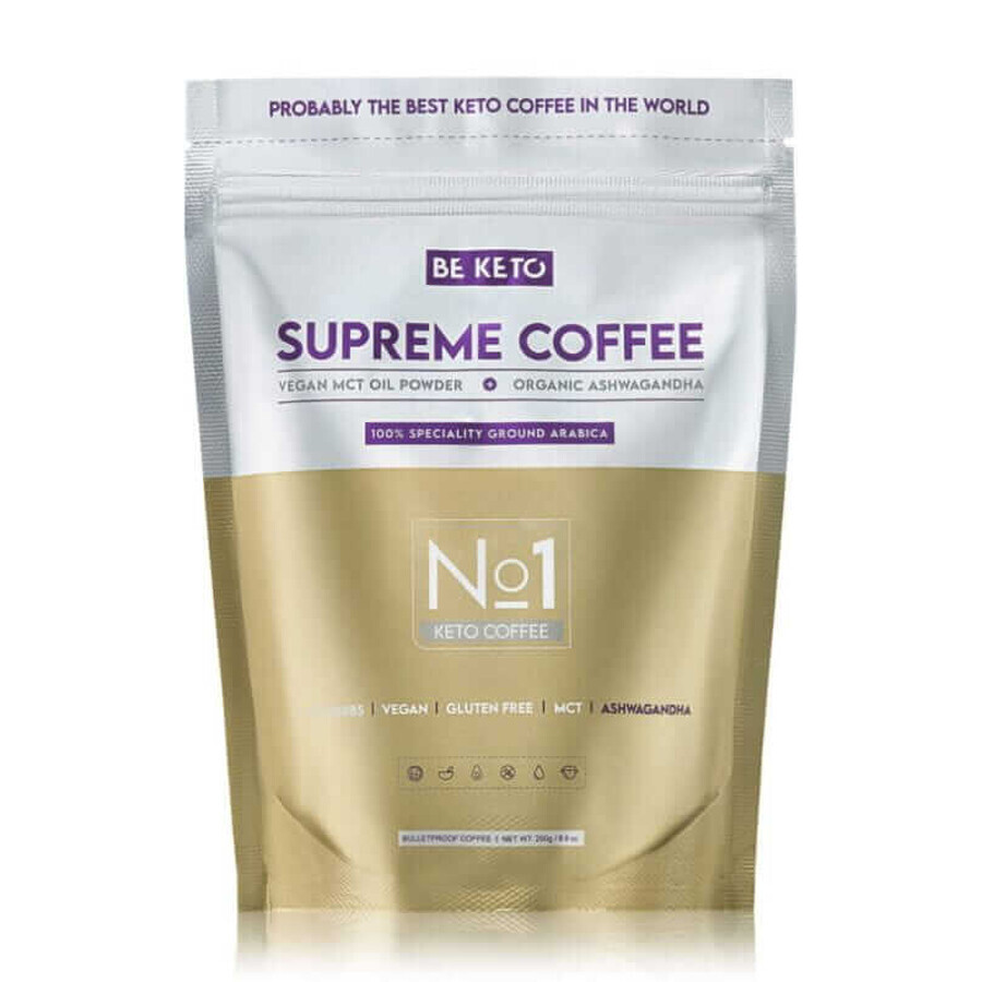 Supreme Kaffee (MCT-Öl & Ashwagandha) - 250 g BeKeto