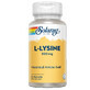 L-Lisina Solaray, 500 mg, 60 compresse, Secom