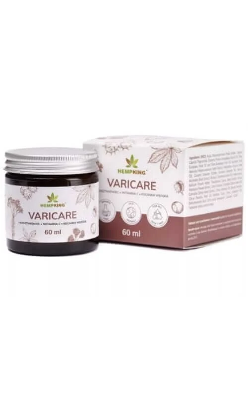 Varicare vascular ointment 60ml HempKing