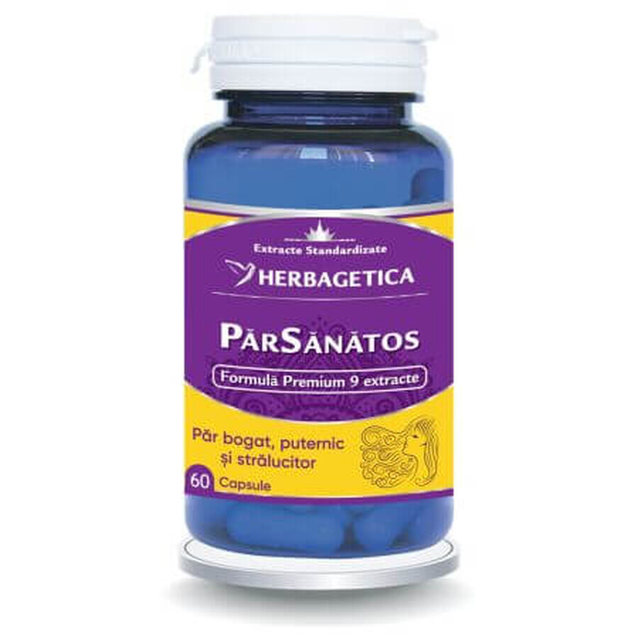 Gezond haar, 60 capsules, Herbagetica