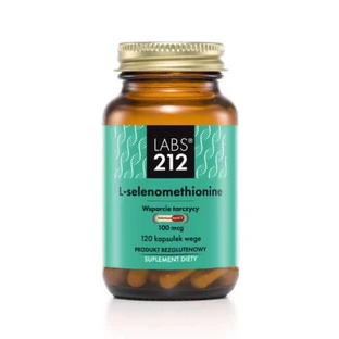 Labs212 L-Selenometionina Selenio (selenio en forma activa) 120 cáps.