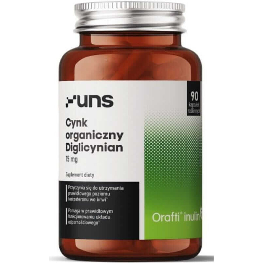 Organisch zink diglycinaat 90 capsules UNS