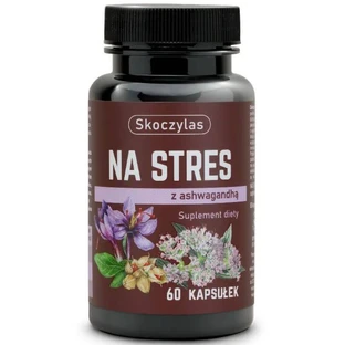 Skoczylas Voor stress (ashwagandha, saffraan, valeriaan) 60 capsules