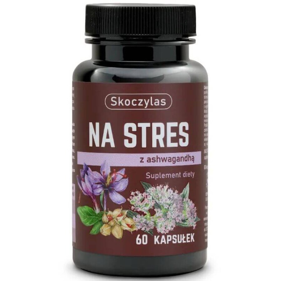 Skoczylas Para el estrés (ashwagandha, azafrán, valeriana) 60 cápsulas