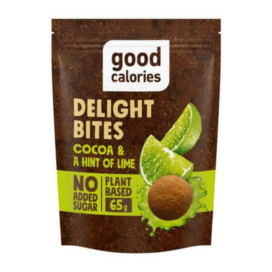 Snack Snack auf Basis von Datteln mit Kakao und Limettenöl, 65 g, gute Kalorien