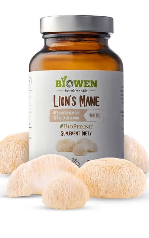 Lion's Mane coneflower 400mg. 90 capsules Biowen