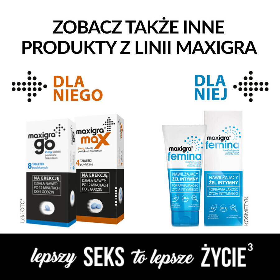 Maxigra Max 50 mg, 2 comprimate filmate
