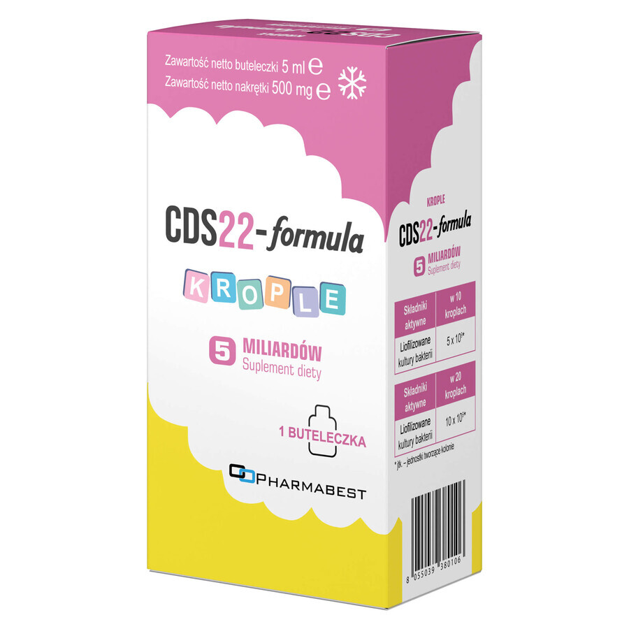 CDS22-Formula 5 miliardi (ex Vivomixx), gocce, 5 ml