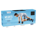 Spokey Form, ankle and wrist weights, 1 kg, 2 pieces