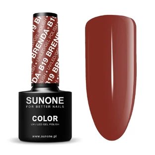 Sunone UV/LED Gel Polish Color Hybrid Varnish B19 Brenda, 5 ml.