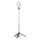 Selfie stick WC1Y3S telescopic tripod 1.3m with phone holder - black