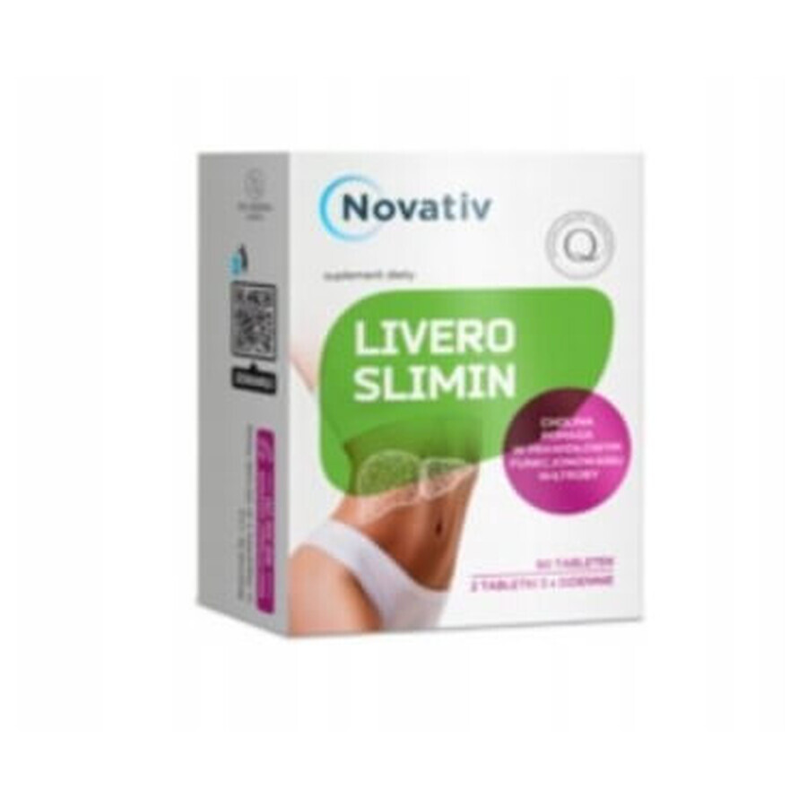 Novativ Livero Slimin, 60 comprimate