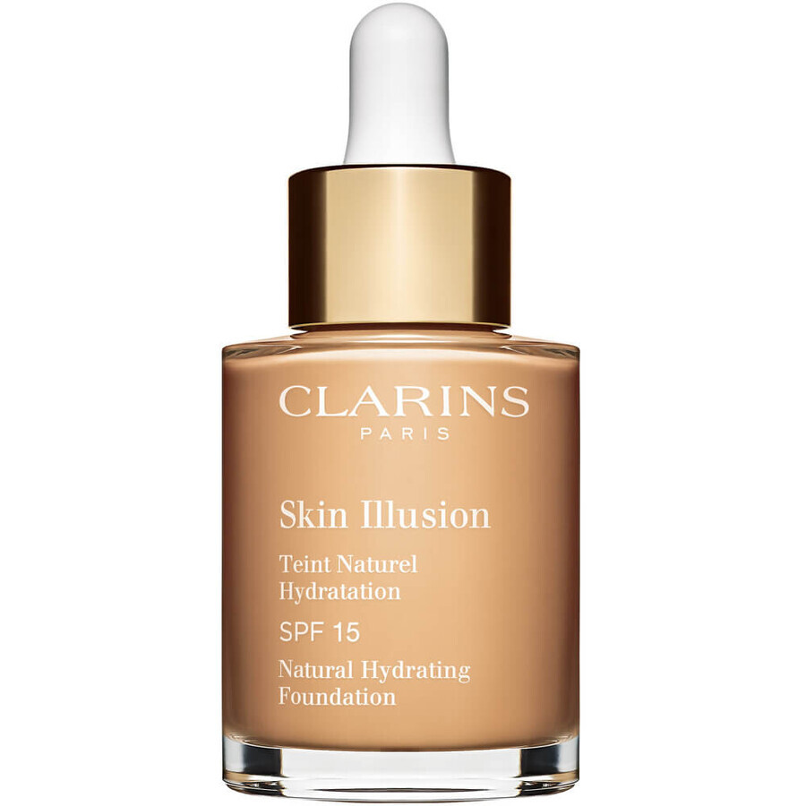 Base de maquillaje hidratante Clarins Skin Illusion SPF15 Face Primer 105 Nude, 30 ml