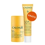 Caudalie Vinosun Protect, unsichtbarer Hochschutz-Stift, SPF 50, 15 g + unsichtbare, leichte, sehr hoch schützende Creme, SPF 50+, 20 ml gratis