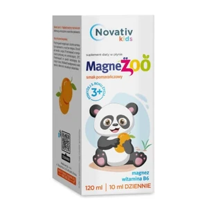 Novativ Kids MagneZoo Orange-flavored liquid, 120 ml