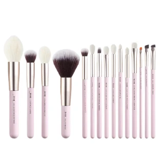Jessup Mua Blushing Bride Set de pinceaux de maquillage T292, 15 pièces