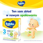 Bebiko Junior 3 Nutriflor Expert set, fórmula nutritiva a base de leche, más de 1 año, 3 x 600 g + Boon, bidón de pajita Swig, 265 ml gratis