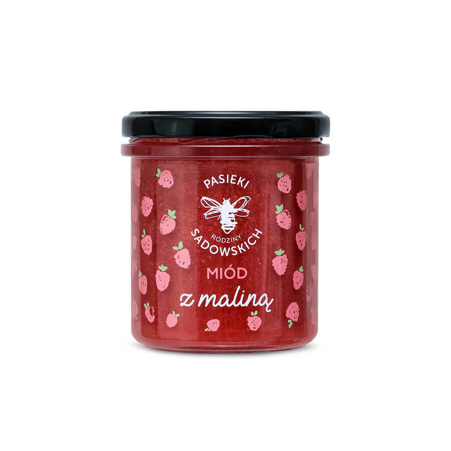 Apiari della famiglia Sadowski, miele con lampone, 430 g