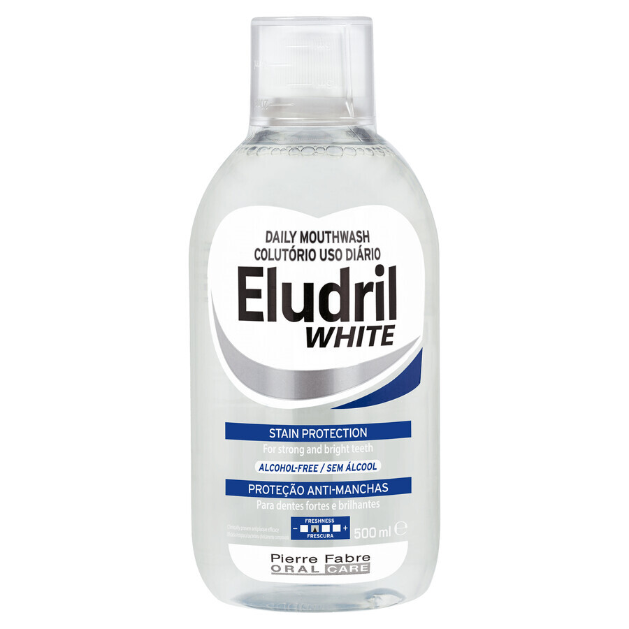 Set Eludril White, bain de bouche, 2 x 500 ml