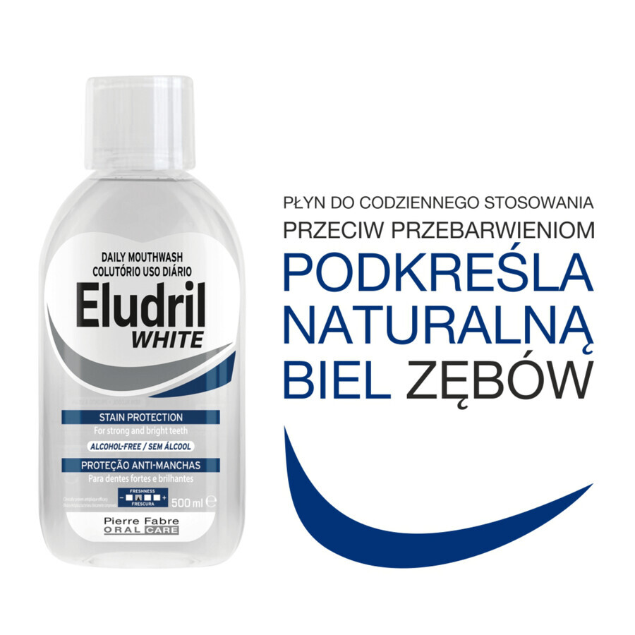 Set Eludril White, bain de bouche, 2 x 500 ml