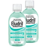 Set Eludril Sensitive, Mundspülung, 2 x 500 ml