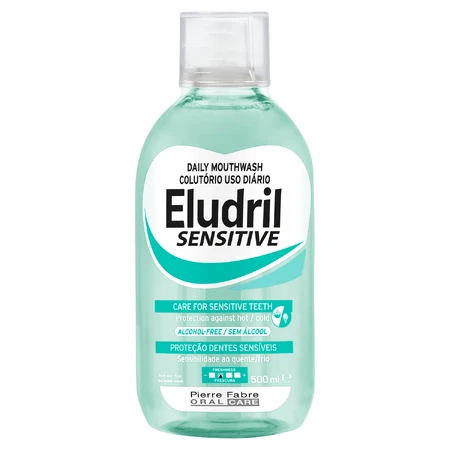 Set Eludril Sensitive, enjuague bucal, 2 x 500 ml