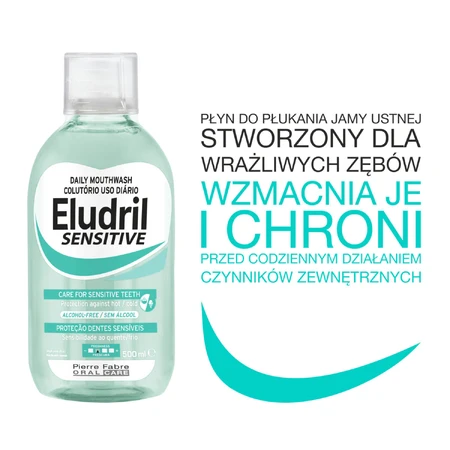 Set Eludril Sensitive, enjuague bucal, 2 x 500 ml