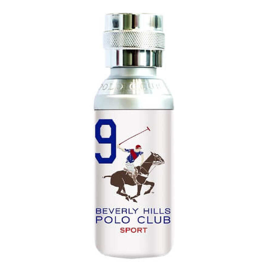 Beverly Hills Polo Club Men Sport Nine Eau de Toilette, 100 ml