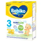 Set Bebiko Junior 3 Nutriflor Expert, voedzame melkvoeding, vanaf 1 jaar, vanillesmaak, 3 x 600 g + Boon, Swig rietje bidon, 265 ml gratis