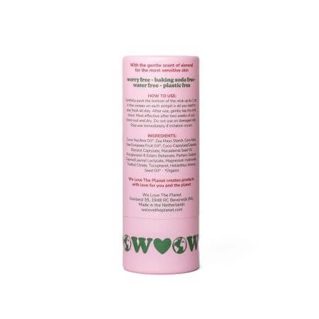 Deodorant stick Soft Almond, 40 g, We Love The Planet