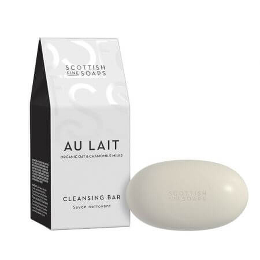 Oat milk and chamomile soap Au Lait, 100 g, Scottish Fine Soaps