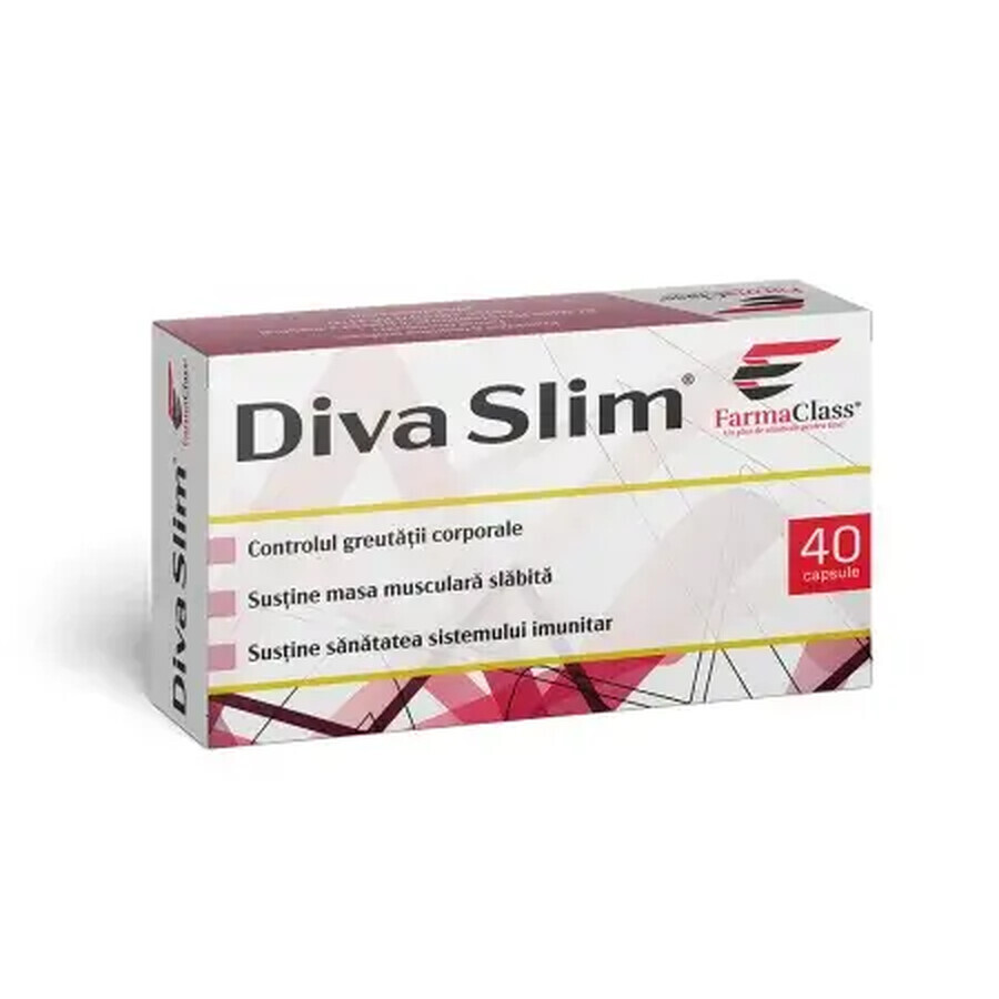 DivaSlim, 40 capsules, FarmaClass