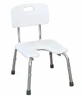 DrHappy JL796L U-förmiger Badestuhl mit Rückenlehne und Sitz