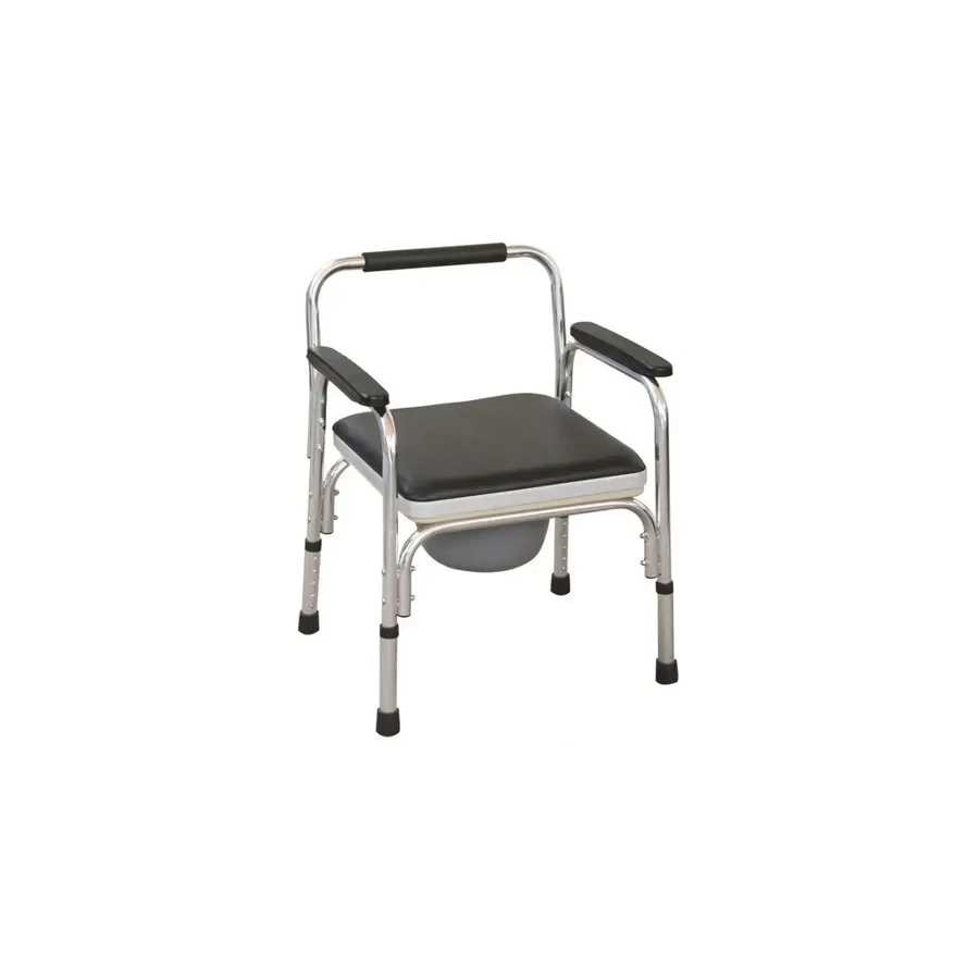 Dr. Happy Silla de Inodoro Tapizada de Aluminio Regulable en Altura JL895