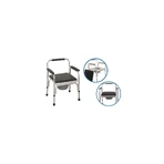 Dr. Happy Silla de Inodoro Tapizada de Aluminio Regulable en Altura JL895