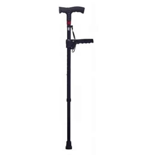 Verstelbare wandelstok met zaklamp, alarm en FM-radio Dr Happy JLG00302
