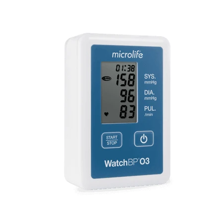 Professionele 24-uurs bloeddrukmeter Microlife WatchBP O3 AMBULATORY 2G met detectie van boezemfibrilleren