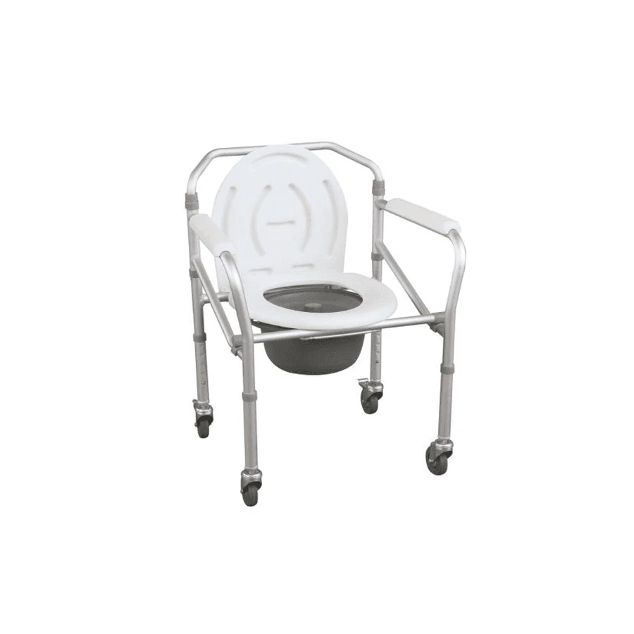 DrHappy JL696L Toilettenstuhl mit Rollen